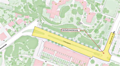 Trillergasse Map .